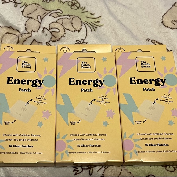 3-Pk Of 15 Energy Patches Which Equals 🟰 45 Patches all 2gether. With Vitamins. - Picture 3 of 16